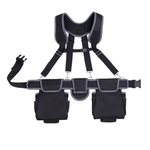 <span class=keywords><strong>Ceinture</strong></span> porte-outils Oxford Cluster <span class=keywords><strong>avec</strong></span> <span class=keywords><strong>bretelles</strong></span> et multiples poches, système de porte-outils détachable pour charpentier et électricien - Product Image 4