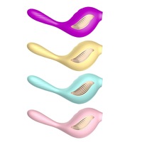 Flüssigsilikon-Vogelschnabel-Vibrator mit 10 Modi, Luftimpuls-Klitorisstimulator, Intimspielzeug für B2B-Großhandel