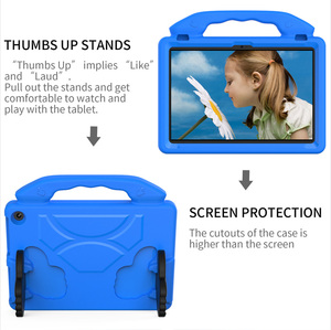 Pare-chocs en mousse EVA pour enfants, housse de tablette robuste antichoc pour <span class=keywords><strong>Amazon</strong></span> <span class=keywords><strong>Kindle</strong></span> Fire HD 10 2021 étuis avec support - Product Image 6