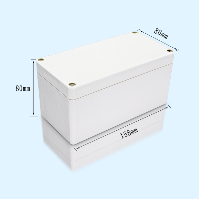 Industrial Waterproof Box Electronic Enclosure Customized Outdoor Power Board IP65 ABS Material Plastic Weatherproof Box Case