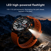 Montre connectée robuste unisexe avec suivi GPS, rappels WhatsApp et Telegram, moniteur de fréquence cardiaque, tracker d'activité physique, bracelet en silicone magnétique, IP68