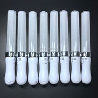 Bâtons lumineux LED multicolores en plastique de haute qualité pour événements et fêtes, 15 couleurs personnalisables, portables, prix d'usine