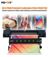 Impresora de Sublimación de Tinta PO-TRY I3200 para Ropa y Textiles, Plotter de Alta Precisión, Automática, Nueva, 1 Año de Garantía
