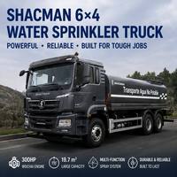 Camion arroseur SHACMAN 6x4 avec réservoir d'eau de 20m3 et moteur de 300HP pour le nettoyage des routes, le contrôle de la poussière, l'aménagement paysager et les travaux municipaux