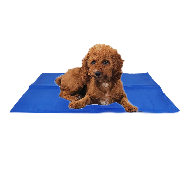YangyangPet Wholesale 50x40cm Non Toxic Summer Ice Gel Mat Pet Dog Cooling Pad Mat for Dogs
