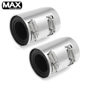 Universale Auto 24 "In Acciaio Inox Lucidato Flessibile Auto Da Corsa Superiore Inferiore Del Tubo Flessibile di Radiatore Copertura Del Liquido di raffreddamento del Tubo di Acqua Kit - Product Image 5