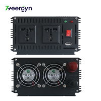 Onduleur à onde sinusoïdale modifiée 6000W de pointe, DC 12V/24V/48V vers AC 120V/220V, pour usage domestique hors réseau, camping-car, voyage, camion, énergie solaire