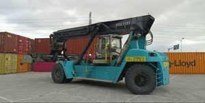 Used Konecranes Kalmar Fantuzzi HELI Container Handler Reach Stacker 45 Ton Heavy Duty Lift port <b>crane</b> Equipment machinery - Product Image 6