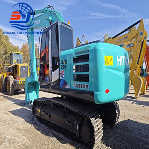 Excavatrice sur chenilles modèle Hitachi ZX200 2024 d'occasion bon marché populaire avec moteur 125kW poids en ordre de marche de 20.3 tonnes coût bas haute qualité - Product Image 1