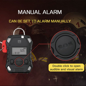 Alarme personnelle pour pompier, étanche IP68, anti-explosion Ex Ia II <span class=keywords><strong>C</strong></span> T4 GA, écran LCD 300cd/m, haute luminosité, indicateur de localisation, 48h - Product Image 3