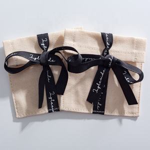 איכות גבוהה וידידותית לסביבה תכשיטים כותנה ידידותית לסביבה גבוהה תיק מודפס עיצוב מותאם אישית עבור משקפיים טבעות משקפיים - Product Image 6