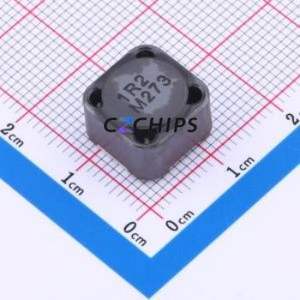 Inductor de Potencia CDRH127NP-1R2NC SMD-4P, 12x12mm (Inductancia: 1.2uH) (Precisión: -20%~+40%) Corriente Nominal: 9.8A - Product Image 1