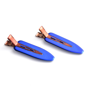 Durable Gradient Enamel Hair <b>Clips</b>, Multi Color Custom Hair Accessories Bulk Wholesale For Hair Stylists - Product Image 5