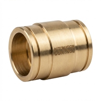 Bague linéaire de précision en laiton, tige de guidage en bronze et arbre de précision en cuivre, pièces usinées CNC sur mesure, usine de fabrication