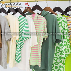 T-shirt KungFu KingAAA en gros, vintage, premier choix, seconde main, lot de 45 kg, vêtements mixtes usagés pour femmes - Product Image 3