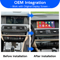 Módulo Inalámbrico CarPlay para BMW Serie 5/7 F07 F10 F11 CIC NBT, Compatible con Sistemas CCC EVO 1 2 3 4 5 7 X1 X2 X3 X4 X5 X6 MINI, Android Auto