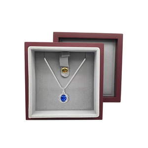 Solid Wood <b>Jewelry</b> <b>Box</b> 12X12X7.2Cm Engraved Square Elegant Gift Packaging For <b>Necklace</b> Bracelet Pendant Display - Product Image 3