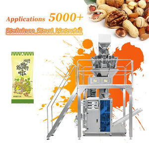 Máquina Empacadora Vertical Automática Comercial para Frutos Secos, Equipo de Llenado y Sellado de Bolsas de Anacardos y Almendras para Fábrica de Alimentos, Alta Velocidad - Product Image 1