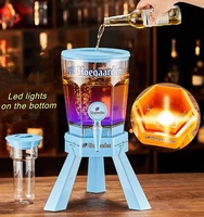 Distributeur de boissons portable 3L à énergie solaire, type colonne, refroidi par glace, écologique, haut de gamme, pour bière pression, facile à nettoyer, qualité alimentaire