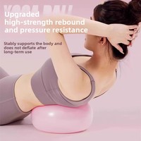 Balón de Equilibrio Profesional de PVC para Gimnasio, Yoga y Ejercicio, con Logotipo Personalizado, Antiexplosión, para Relajación de Músculos de la Espalda, Estilo Fitness