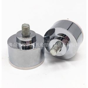 Pieds de meubles réglables en alliage de zinc, diamètre 38 mm, base stable en acier inoxydable pour table et chaise, installation facile - Product Image 1
