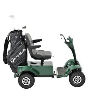 1 Seat Single Seat Mini Electric Golf Buggy With Golf Bag Holder