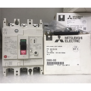 Mitsubishi <span class=keywords><strong>ELCB</strong></span> NV125-CW ngắt mạch 30ma100.200.500ma nhựa rò rỉ bảo vệ cho công nghiệp sử dụng - Product Image 3