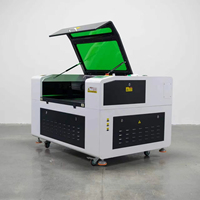Machine de gravure laser CO2 haute précision 7050 Tounjen - Refroidissement par eau, contrôle Ruida, CNC, bois, acrylique, plastique, contreplaqué, pierre, verre