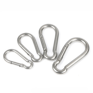 En çok satan DIN5299 karabina 304/316 paslanmaz çelik açık endüstriyel için yaylı kancalar yaylı tırmanma donanım - Product Image 2
