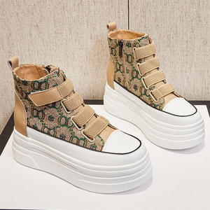 Zapatillas de Marca de Fábrica al por Mayor, Zapatillas de Plataforma de Caña Alta para Otoño, Zapatos Casuales de Diseñador para Mujer - Product Image 6