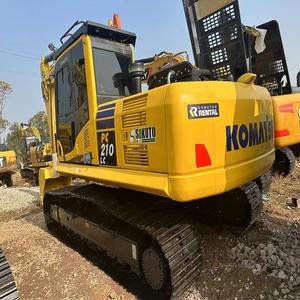 Komatsuu PC210LC-7 tonnes nouvelle pelle japon Max UNIQUE cylindre formation puissance moteur pompe PLC moteur engrenage hydraulique vidéo - Product Image 1