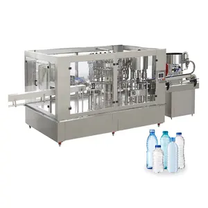 Lignes de production complètement automatiques de machine de remplissage de bouteilles de l'eau 500ml pour l'eau minérale
