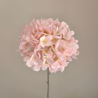 Cabeza de Hortensia de Seda Individual con Tallo, Nuevo Lanzamiento para Decoración de Acción de Gracias, Bodas, San Valentín o Día de la Madre