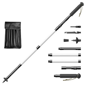 YIGO Outdoor Hiking <b>Pole</b> Aluminum Alloy 150kg Load Capacity Folding Portable With Accessories For Trekking - Product Image 5