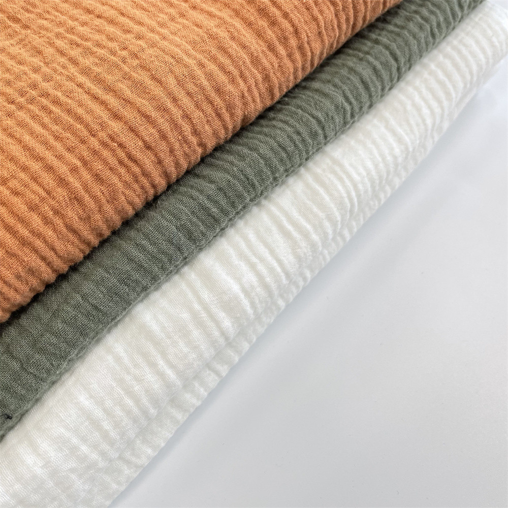 100% мягкие органические хлопковые детские подгузники, муслиновая ткань, хлопковая крепированная двойная крепированная марлевая ткань