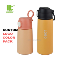 Mug de voyage isotherme en acier inoxydable OEM, sûr pour les enfants, sans BPA, anti-fuite, réutilisable, pour café