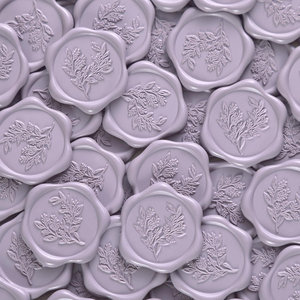 Autocollants de sceau de cire personnalisés avec logo de marque, autocollants de cire à cacheter autocollants pour l'emballage et la décoration - Product Image 5
