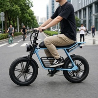 Vélo électrique rétro haute performance avec phare LED et klaxon, vélo électrique élégant pour les trajets quotidiens et les loisirs
