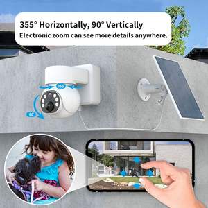 Kamera <span class=keywords><strong>CCTV</strong></span> tahan air kamera PIR 4G HD 2MP, kinerja biaya tinggi sistem keamanan nirkabel PTZ lampu banjir surya dengan kamera <span class=keywords><strong>CCTV</strong></span> - Product Image 2