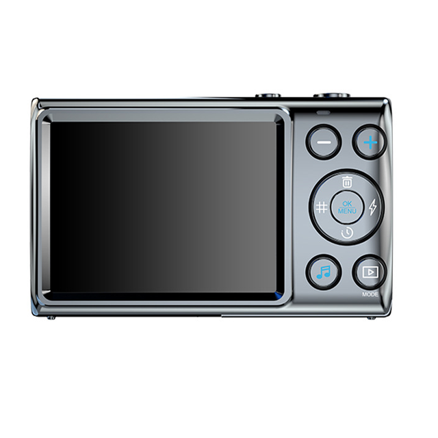 18X Digital Zoom 4K Camera for Photography - 64MP YouTube Vlogger & Child Recorder, Compact CCD Video Camera