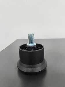 Caster <b>Wheels</b> Stoppers <b>Plastic</b> Furniture Glides Black Leveling Feet for Office Chair Floor Protection - Product Image 4