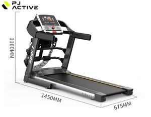 Pinjian nhà sử dụng thương mại phòng tập thể dục thiết bị chạy máy gấp điện cơ giới Máy chạy bộ - Product Image 2