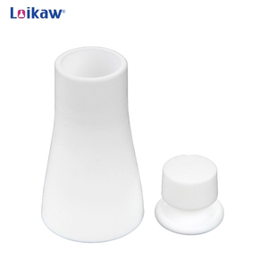 Personnalisé 50ml 100ml 250ml 500ml 1000ml Utilisation en laboratoire <span class=keywords><strong>Fiole</strong></span> triangulaire en Ptfe <span class=keywords><strong>Fiole</strong></span> Erlenmeyer conique - Product Image 5