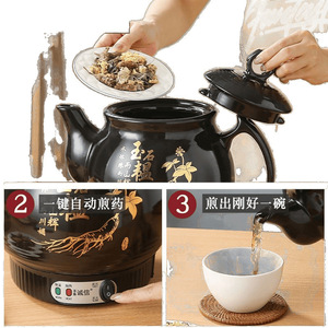 Olla eléctrica para decoctos de medicina china, olla de cerámica automática de 5L para preparar tónicos herbales y cuidado de la salud - Product Image 4