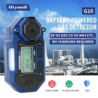 Detector de Gas Ligero EX O2 H2S CO, Tipo Difusión, Alarma Industrial, Monitor de Gas SO2