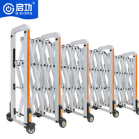 Barrière accordéon extensible industrielle Qigong pour usine/école/piscine/événement sportif/gouvernement
