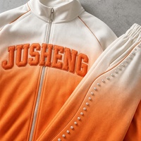 Sweat à capuche unisexe à fermeture éclair courte, 100% polyester, impression sérigraphique plastisol lourde, graffiti personnalisé
