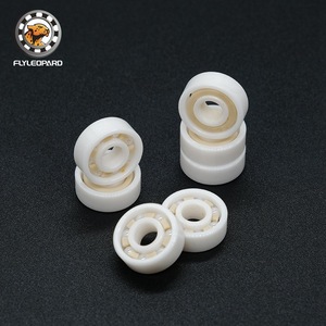 Roulements à billes miniatures en céramique Flyleopard Mr694 4x11x4mm en zircone, conception ouverte entièrement céramique, faible bruit, haute fluidité, isolation - Product Image 3