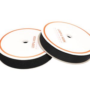 Haak En Lus Riem Zelfklevende Fabriek Groothandel Vastgebonden Band Haak En Lus Stof Logo Stropdas Cut Naar Believen - Product Image 6