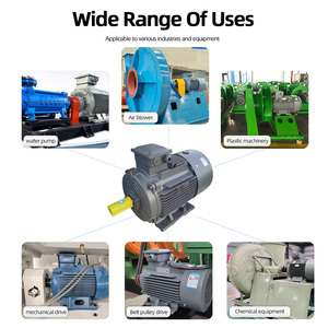 มอเตอร์อะซิงโครนัสสามเฟส Beide1TL0003 2.2KW~200KW 8 โพล IMB3 ระดับ IE3  IP55 แรงดันไฟฟ้า 380V AC ความถี่ 50Hz - Product Image 4